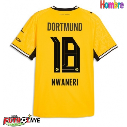 Camiseta Borussia Dortmund Ethan Nwaneri #18 Primera Equipación 2026-27 manga corta